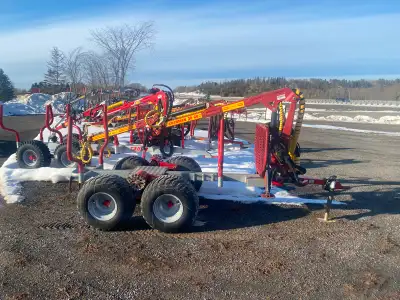 T1750 with 3060 Loader year 2022 (bought new in 2023) Like new condition 4x4 Assist log trailer for...