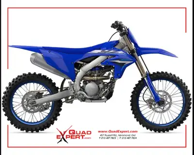 2026 Yamaha YZ 250F Lighter, sharper handling, with an advanced aluminum frame, compact body and unm...
