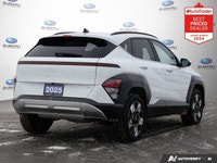 Atlas White 2025 Hyundai Kona 2.0L Preferred AWD CVT I4 APPLE CAR PLAY, SUNROOF, HEATED STEERING WHE... (image 4)