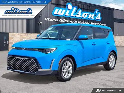 Look at this certified 2023 Kia Soul EX | Heated Wheel + Seats | CarPlay + Android | Rear Camera | A...