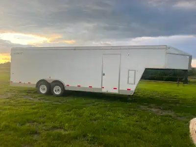 Complete, self-contained industrial spray foam unit for sale. Housed in a 2010, 22-foot enclosed Aga...