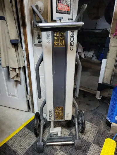 Heavy Duty folding Miter Saw stand RIDGID MS-UV (AC9944/9941) Older model Collapsible for storage Ve...