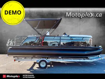 Motoplex St-Eustache Ponton EX-22 Q PREMIUM 3 quilles140HP INCLUS Demo ???? Starcraft EX 22Q 2026 av...