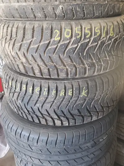 2 snow tires 205/55/16 Wintertrac installation and balancing is extra ___________________ We offer a...