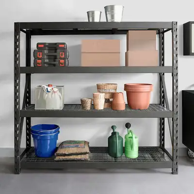 NEW 4 LAYER STEEL RACKING GARAGE STORAGE SHELVING RACK RS1066, View more