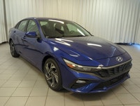Finished in Blue with a Black interior, this used 2025 Hyundai Elantra Preferred offers modern style... (image 1)