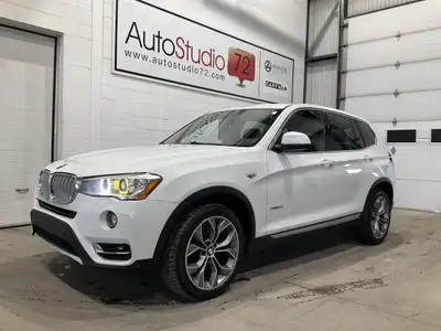 Le BMW X3 2015 xDrive offert chez AutoStudio 72 à Mirabel présente un format pratique à 4 portes, un...