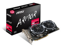 MSI AMD Radeon RX 570  8GB GDDR5 Graphics Card -    CARTE VIDEO