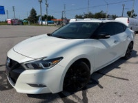 2018 NISSAN MAXIMA 3.5L V6 SV PKG ONLY 95,037KM ABSOLUTELY GORGEOUS NAVIGATION HEATED LEATHER SEATS... (image 1)