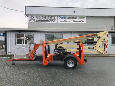 NEW JLG T350 TOWABLE BOOM LIFT! IN STOCK in EDMONTON for IMMEDIATE SALE! WE SHIP EVERYWHERE in CANAD...