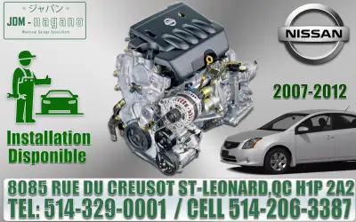 Moteur Nissan Sentra 2007 2008 2009 2010 2011 2012 2.0 Engine