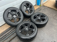 17" Audi Replica Wheels - 5x112 - Gislaved Winter Tires