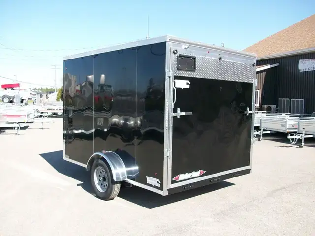 2025 Weberlane VTT 7' X 10' V-NOSE 1 ESSIEUX 78in.HT. RAMPE VTT  in Cargo & Utility Trailers in Laval / North Shore - Image 7