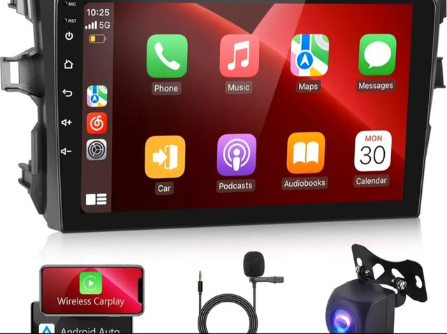 for Toyota Corolla 2009-2013 Android Wireless Apple Carplay Car in General Electronics in Gatineau - Image 3