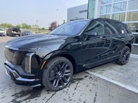 The 2026 Cadillac Vistiq 1SH, finished in elegant Stellar Black Metallic with a Jet Black interior,... (image 3)