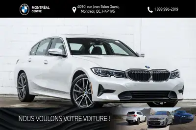 Provenant d'un seul propriétaire ayant effectué l'entretien ? la concession, cette BMW 330i xDrive S...