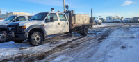 2010 Ford F550 Service Truck Diesel w/ Crane and Power Tailgate