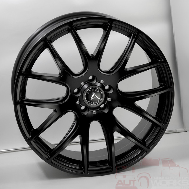 20" BLACK, DIRECTIONAL Armed Ammo- $1090/Set!  BRAND NEW WHEELS in Tires & Rims in Red Deer - Image 2