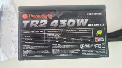 Thermaltake 430 watt PSU Power Supply for Desktop Computer, View more