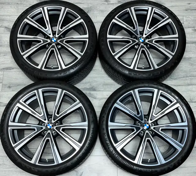 2022 BMW X5 / X6 22" OEM Rims & Tires & TPMS *BRAND NEW* in Tires & Rims in Markham / York Region - Image 2
