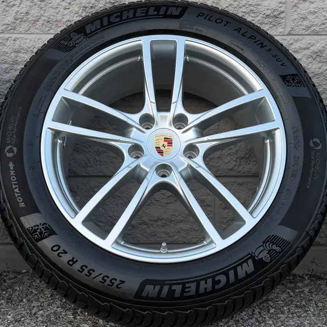 (97%) 4x Porsche Cayenne 20" OEM Winter Wheels Package in Tires & Rims in City of Toronto - Image 5