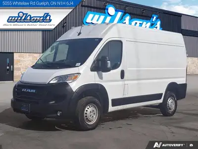 Check out this certified 2024 Ram ProMaster Cargo Van | High Roof | Partition | CarPlay + Android |...
