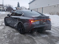 2024 LEXUS IS 300 F-SPORT 2 ONLY 11,000KM AWD / RED LEATHER INTERIOR / NAVIGATION / SUMMER WINTER RI... (image 3)