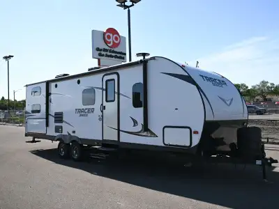 The 2018 Tracer 26DBS is a lightweight, family-friendly travel trailer designed to make every campin...