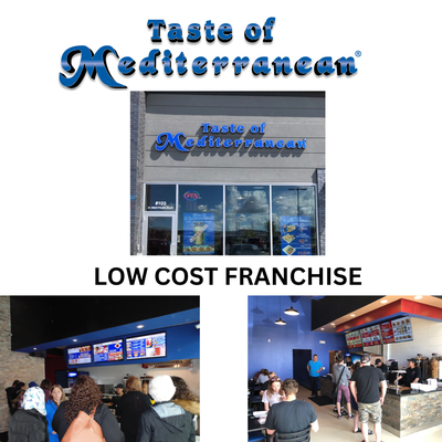 RESTAURANT FOR SALE Only $70K down Payment MEDITERRANEAN RESTAURANT FRANCHISE Down Payment $70k Fran...