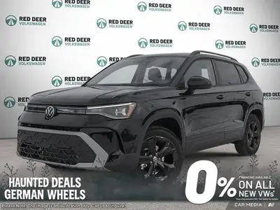 The 2025 Volkswagen Taos Comfortline Black Edition AWD is a striking blend of style and capability w...