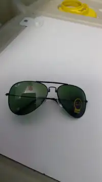 Ray ban sunglasses (brand new foldable aviator)