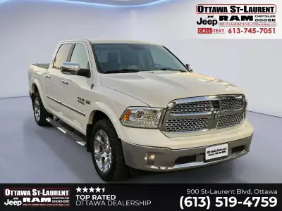 WE CAN GET YOU APPROVED ON THIS 2017 RAM LARAMIE 1500 CREW CAB 4X4 TODAY FEATURED OPTIONS -Seconf ro...