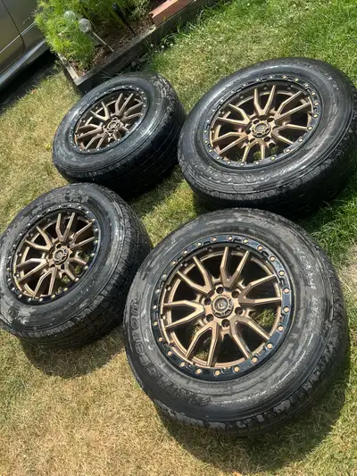 265/60/18 255/55/20 6x120 fuel rebel gmc canyon, Chevrolet Colorado, Buick enclave, cadilac optiq, C...