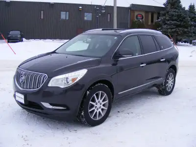 2017 BUICK ENCLAVE/AUTO/AIR/TILT/CRUISE/3.6 LITRE/PL/PW/PM/ALLOYS/CD/HEATED@COOLED SEATS/FRONT@REAR...