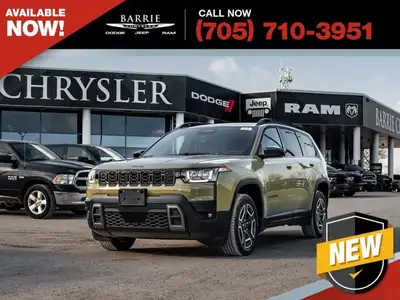 Welcome to Barrie Dodge Chrysler Jeep. The 2026 Jeep Cherokee Laredo is a brand new compact SUV that...