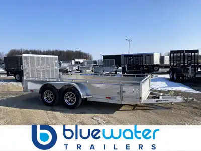 Canadian Mennonite Built Tandem Axle Aluminum Utility Trailer is $6,155.00 or $123.09/month! Ord: E1...
