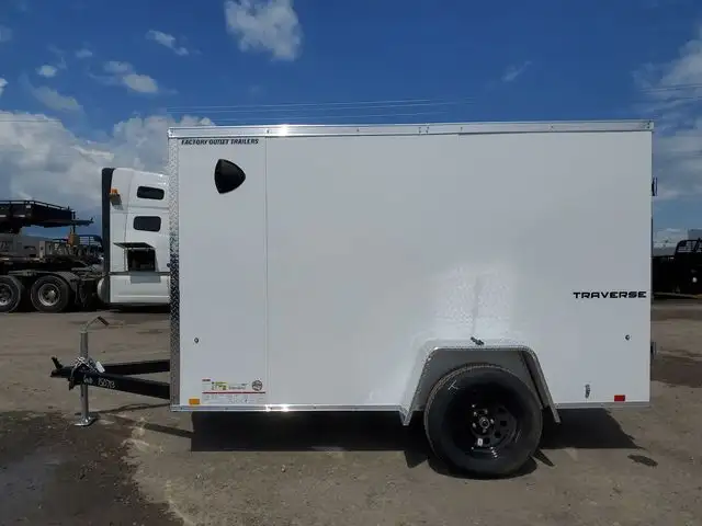 2026 Formula Trailers 5x10ft Enclosed Cargo in Cargo & Utility Trailers in Edmonton - Image 9