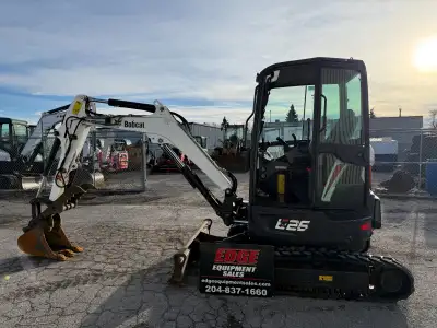 2021 BOBCAT E26 MINI EXCAVATOR-SIMILAR TO CAT ,KUBOTA,JOHN DEERE,CATERPILLAR,YANMAR,VOLVO, NEW HOLLA...