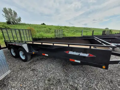 FINANCE FOR $24/WEEK 2025 Weberlane Contractor Trailer Model WLLS1880 Designed for durability and da...