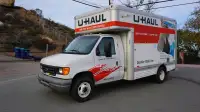 U HAUL-cargo van / truck with  adriver  for rent-416-305-0052