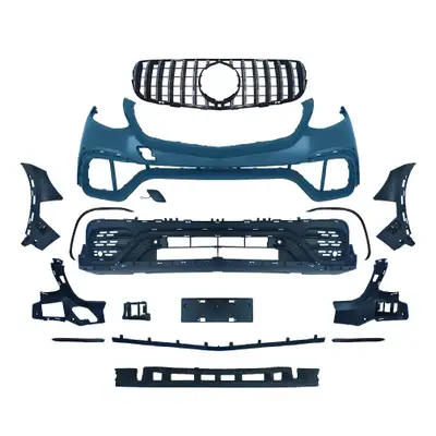 Upgrade your Mercedes Benz GLC-Class GLC300 GLC350e X253 C253 2016-2019 to AMG GLC63 Style Look Fron...