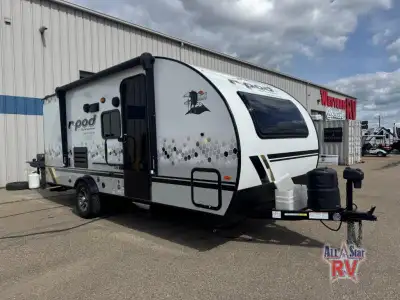Forest River R-Pod travel trailer RP-193 highlights: Bunk Beds Murphy Bed Two Sofas 10' Awning Front...