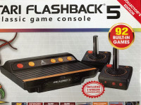ATARI FLASHBACK 5 CONSOLE WITH 92 BUILT IN GAMES
