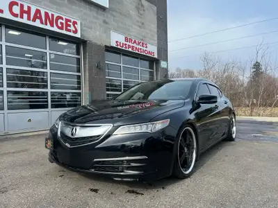 2017 Acura TLX SH-AWD • 75,011 km • $19,995 +HST/lic REBUILT TITLE – professionally repaired & inspe...