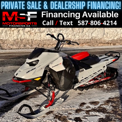 Welcome to Motorsports Financing - Kelowna! 2023 Skidoo Summit Engine: 570
