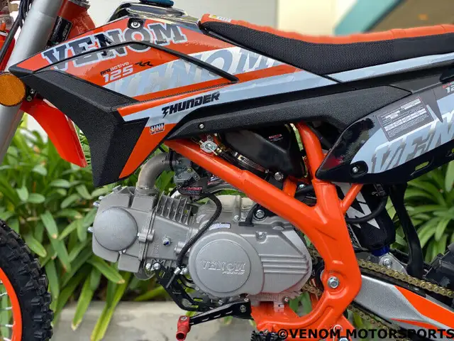 125cc Dirt Bike Manual 4 Speed | Venom Thunder | Motocross in Dirt Bikes & Motocross in Ottawa - Image 4