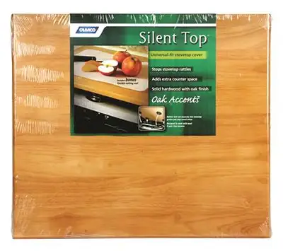 Universal Stove Top Cover/Cutting Board. Stove Top Cover; Oak Accents ™; 19-5/8 Inch x 17-1/2 Inch;...