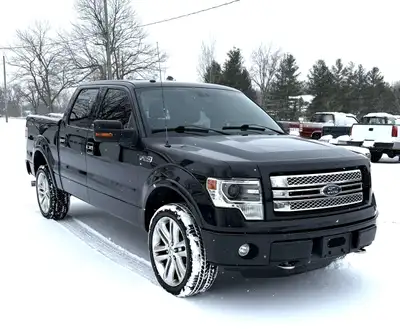 Extremely rare 6.2L (411hp V8 “Boss” engine) in a 2014 Ford F150 Limited with only 156186kms. 4WD, 6...