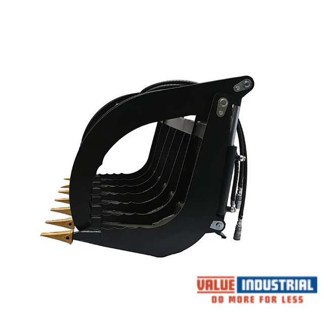 Value Industrial Rugged 78" Skid Steer Grapple with Teeth dans Autre  à Kingston - Image 2