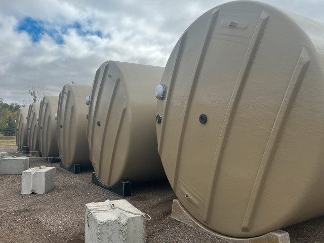 New Liquid Fertilizer Fiberglass Storage Tanks in Storage Containers in Brandon